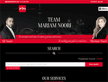 Tablet Screenshot of mariamnoori.com